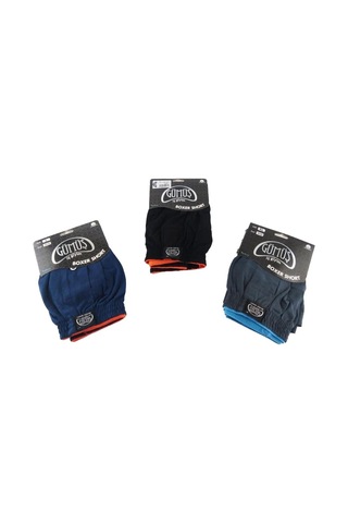 6 Lı Paket Gümüş Erkek Penye Boxer Düz Renk Pamuklu Erkek Boxer