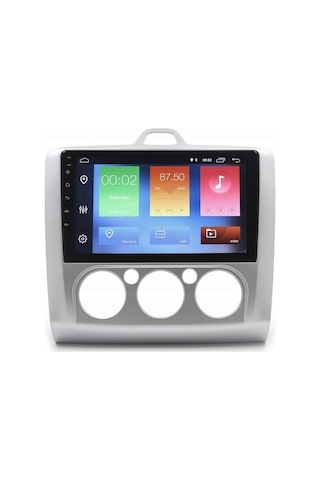 Ford Focus 2 Android Multimedya Sistemi 4-64 Cadence R18 2005-2011 Ön Kayıt Kamera  9"