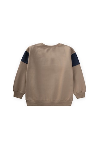 Cigit Garni Detaylı Sweatshirt 2-10 Yaş S Vizon S Vizon