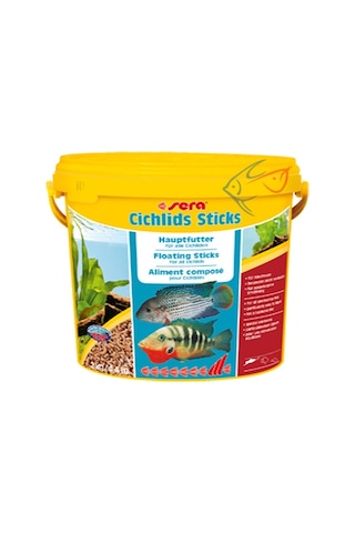 Sera Cichlids Sticks Nature 10 Lt (2 Kg)