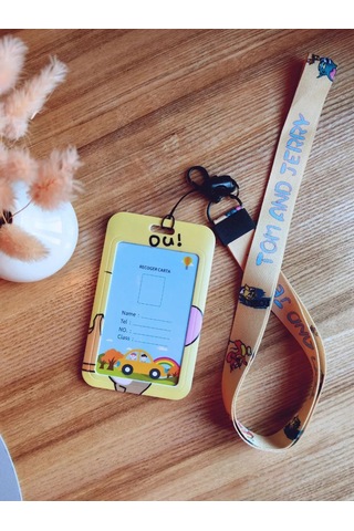 Red New Year Geçiş Kartı Etiketi, Öğrenci Kart Kılıfı 267824630