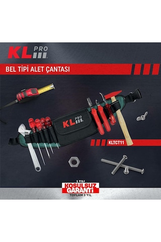 Klpro Kltct11 Bel Tipi Bez Alet Taşıma Çantası