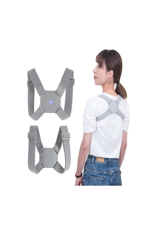 Keyfi Sepet Şarjlı Titreşimli Sensörlü Dik Duruş Sırt Korsesi