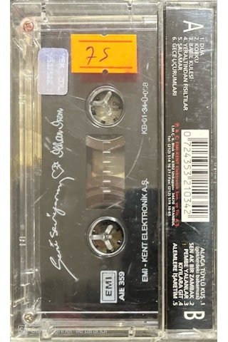 Plak Değildir Kaset Tir İlhan İrem Seni Seviyorum Kaset