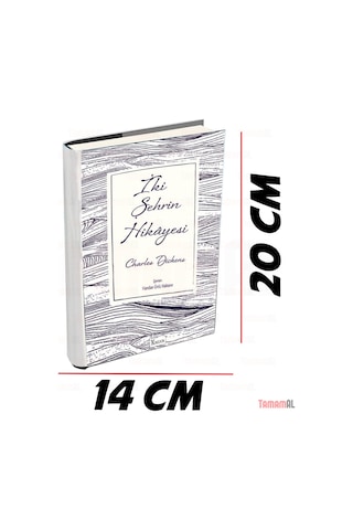 İki Şehrin Hikayesi / Dickens Lüx Bez Ciltli Sert Kapak Klasik