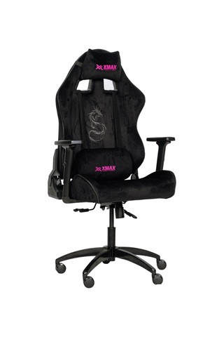 Rio Black Balerion Komple Baby Face Terletmez Kumaş Siyah/fuşya Profesyonel Oyuncu Koltuğu