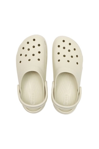 Crocs Classıc Platform Kadın Terlik 206750-2y2 Krem