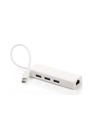 Yediverenbilişim Dark Usb 3.1 Typec 3 X Usb3.0 Hub Ve 1 X Gigabit Ethernet