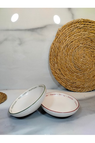 2 Li Daıly Çerezlik 13cm -kırmızı Naturel