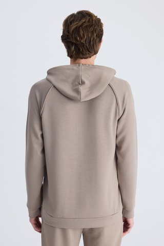 Twn Slim Fit Vizon Düz Rayon Sweatshirt 4ece24702002m V01
