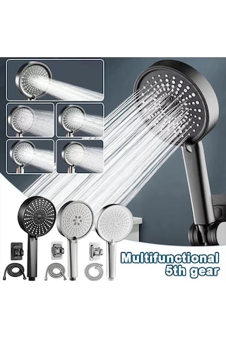 Maoyaya 4.9 İnç Büyük Panel Yüksek Basınçlı El Duş Başlığı - Güçlü Akış, Çok Renkli Seçenek Çok Renkli