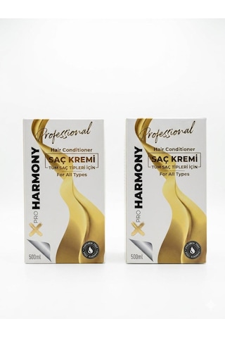 Xpro Harmony Tüm Saçlar İçin Saç Bakım Kremi Seti 2 500:1000 Ml
