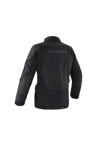 Clover Outland-3 Wp Korumalı Motosiklet Montu Siyah