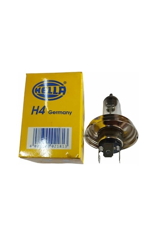 Hella 24v H4 Tablalı Far Ampülü 75/70w 45t 2 Adet