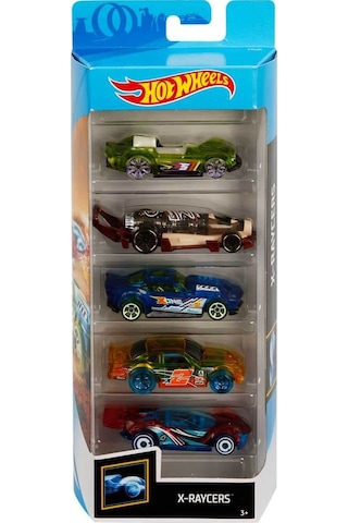 Hotwheels Metal 5 Li Araba Seti 1806