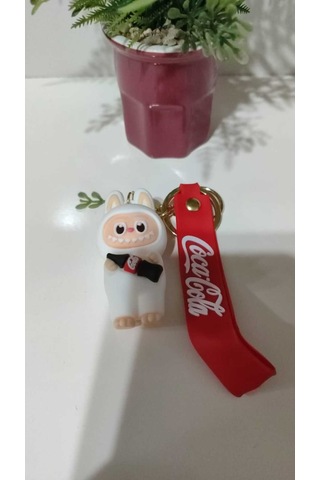 Labubu Silikon Kayış Anahtarlık