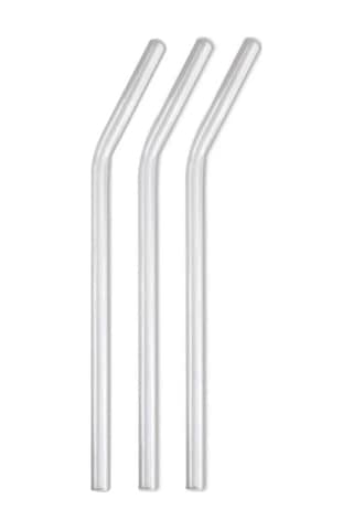 3 Lü Cam Pipet - Eğimli Pipet Seti Renkli