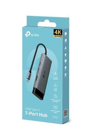 Tp-link Uh7020c, 4k 60hz Hdmi, Gigabit Rj45 Port, 100w Hızlı Şarj