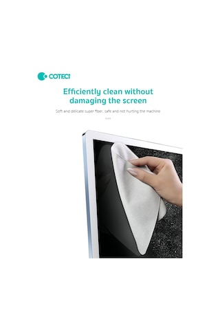Premium Coteci Mikrofiber Lens Ve Ekran Temizleme Bezi Çizmez Hediyelik Pratik Parlaklık
