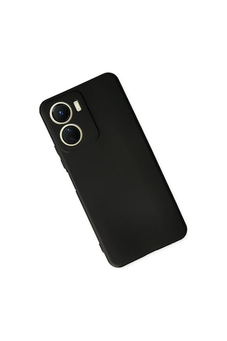 Newface Vivo Y16 Kılıf First Silikon Glblseme - 31 - Siyah