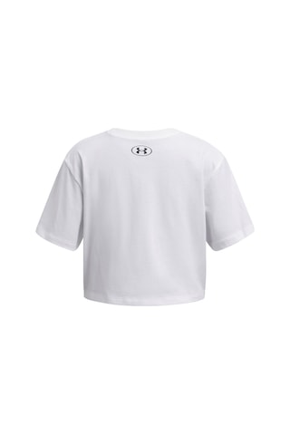 Under Armour Kız Çocuk Tişört 1389755-100 BEYAZ