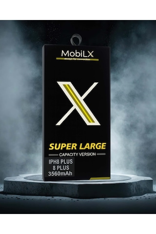 Mobilx Apple Uyumlu iPhone  8 Plus Batarya Pil Süper Yüksek Kapasiteli Güçlendirilmiş 3560 Mah