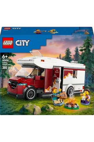 LEGO® City Tatil Macera Karavanı 60454 - 6 Yaş ve Üzeri Çocuklar için Yaratıcı Oyuncak Yapım Seti (385 Parça)
