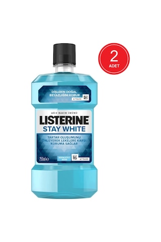 Listerine Stay White Ağız Bakım Suyu 2 x 250 ML