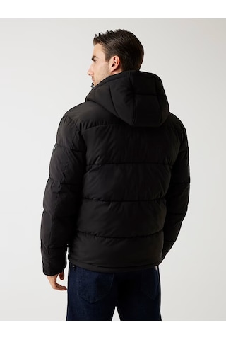 Guess Stretch Puffa Jacket Erkek Şişme Mont M4bl21wgj42 M4bl21wgj42 Jblk Siyah