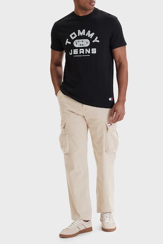 Tommy Jeans Erkek T Shirt Dm0dm22551 Bds Siyah