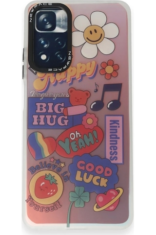 Uray Store Xiaomi Redmi Note 11 Pro Kılıf Estoril Desenli Kapak - Estoril - 15