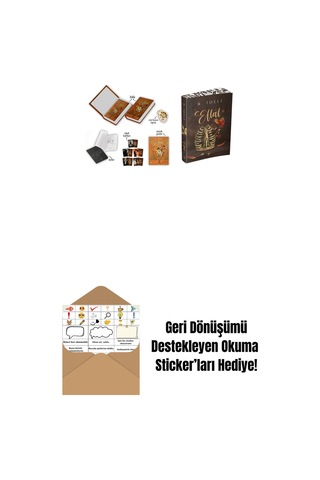 Eflâl 4 Ciltli - Kutulu Set + Eflâl 2 + Okuma Sticker'ları
