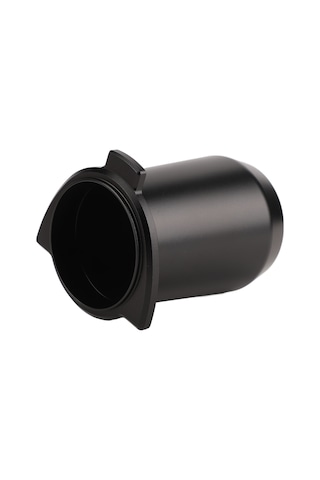 Kangvka Alüminyum 54mm Kahve Tozu Kupa - Uçucu Toz Engelleme, Hafif Ve Dayanıklı, Ev Ve Café İçin 54mm Siyah