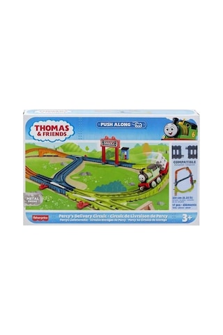 Hgy82 Thomas Ve Arkadaşları - Tren Seti Sür-bırak Çok Renkli