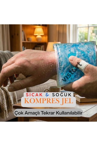 Vistart Soğuk Kompres Buz Jeli 10'lu 13 x 13 CM