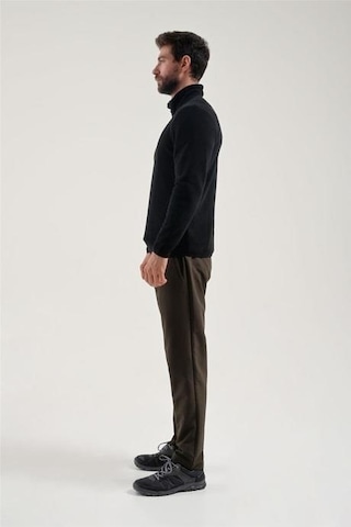 Exuma Yarım Fermuarlı Polar 2312002-Black Siyah