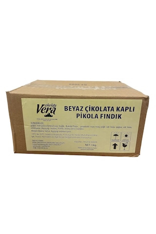 Vera Beyaz Çikolata Pikola Fındık 3 KG
