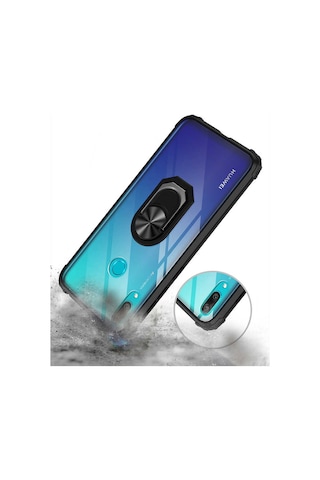 Huawei Y7 Prime 2019 Kılıf Zore Mola Kapak Siyah