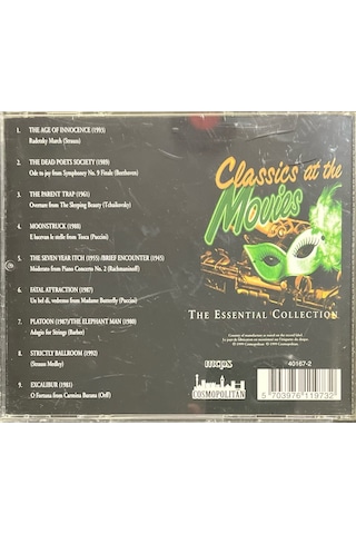 Plak Değildir Cd Dir Cd Classics At The Movies The Essential Co
