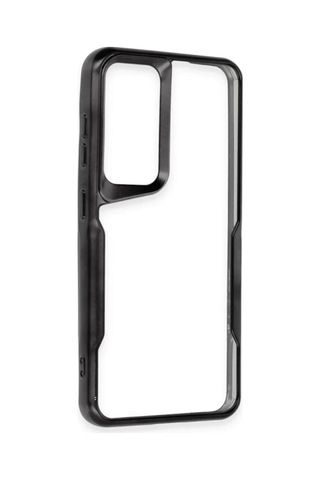 Samsung Galaxy UyumluS25 Kılıf Boyi Silikon Kapak - Siyah Çok Renkli