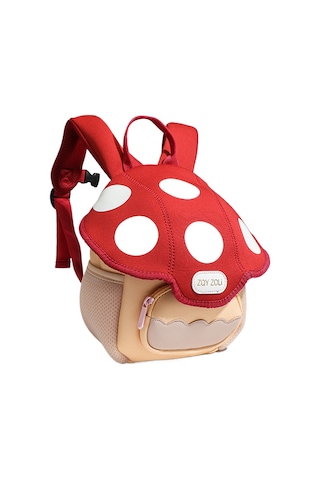 Anaokulu Sevimli Okul Çantası Kırmızı