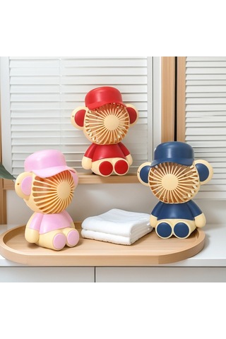 Aurora Sevimli Hayvan Şeker Mini Fan 2