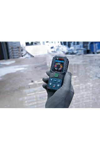 Lazer Mesafe Ölçer Glm 50-25 G Yeşil Lazer, Menzil: 50 M'ye Kadar, Sağlam, Ip65, 1,5 Mm , 2x Aa Pil, İlmik, Çan