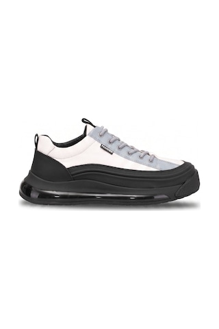 Guja 26blg500-1 Erkek Hakiki Deri Klasik Sneaker Beyaz