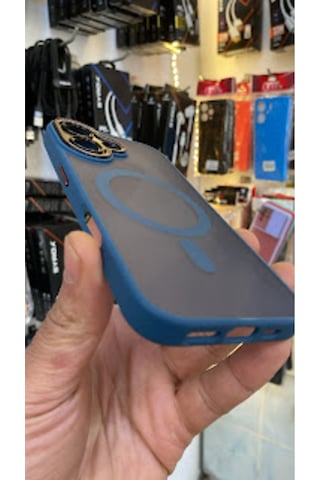 Apple iPhone Uyumlu 16 Kamera Korumalı Mat Magsafe Wireless Şarj Destekli Renkli 45662