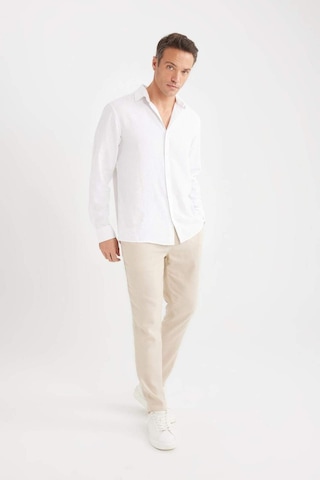 DeFacto Yazlık Jogger Keten Düz Paça Pantolon D7542AX25SPBG737
