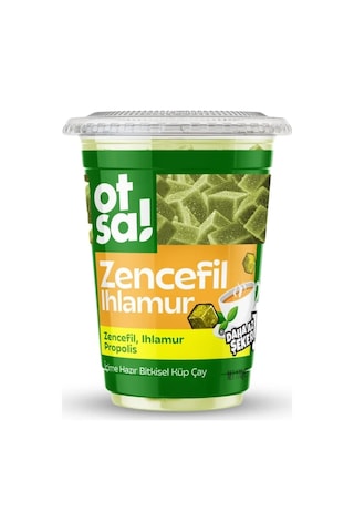Otsa Zencefil & Ihlamur Bitkisel Küp Çay Bardak 170 G.
