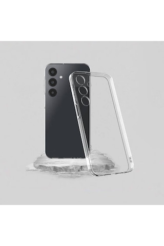 Samsung Galaxy Uyumlu S24 Plus Kılıf 2mm Anti Shock Silikon