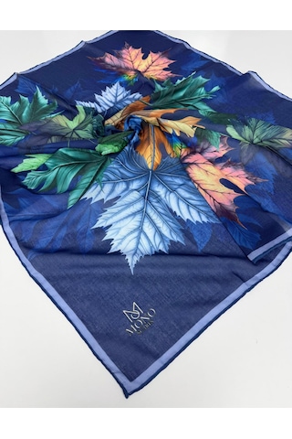 Soft Pamuk Eşarp-06109 Lacivert