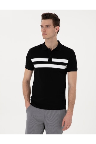 Pierre Cardin Erkek Siyah Tişört 50310154-vr046 Siyah